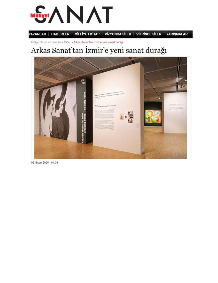 Arkas Sanat'tan İzmir'e Yeni Sanat Durağı