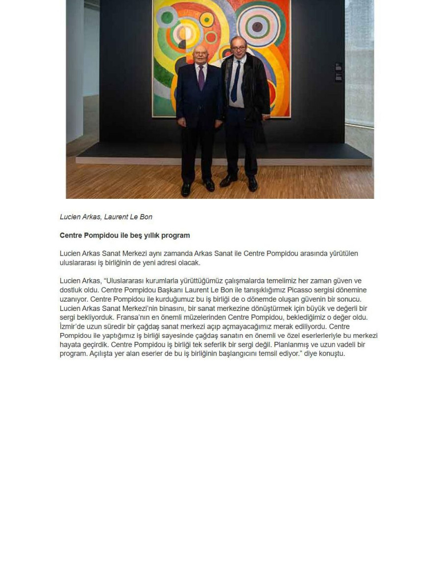 Arkas Sanat'tan İzmir'e Yeni Sanat Durağı