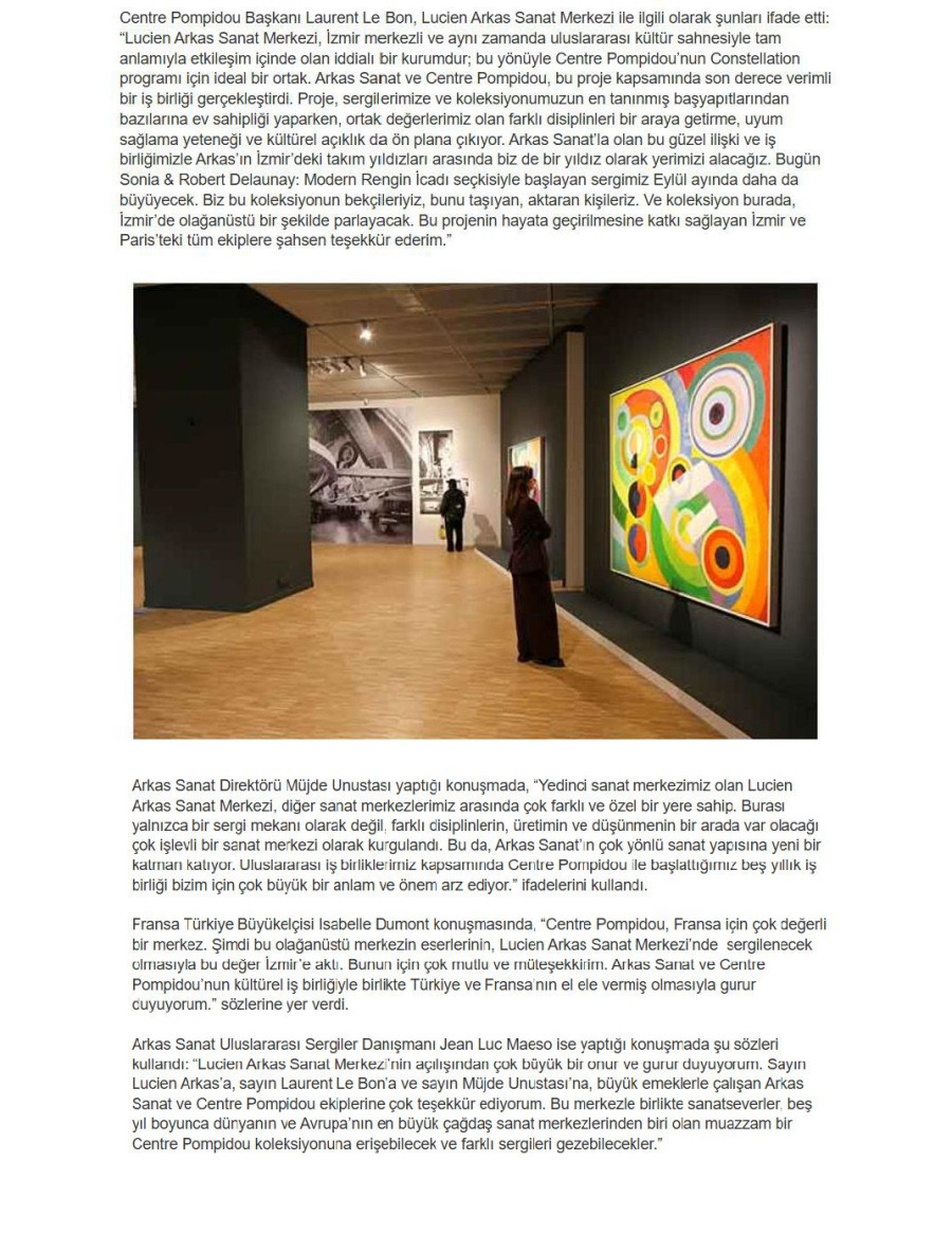 Arkas Sanat'tan İzmir'e Yeni Sanat Durağı