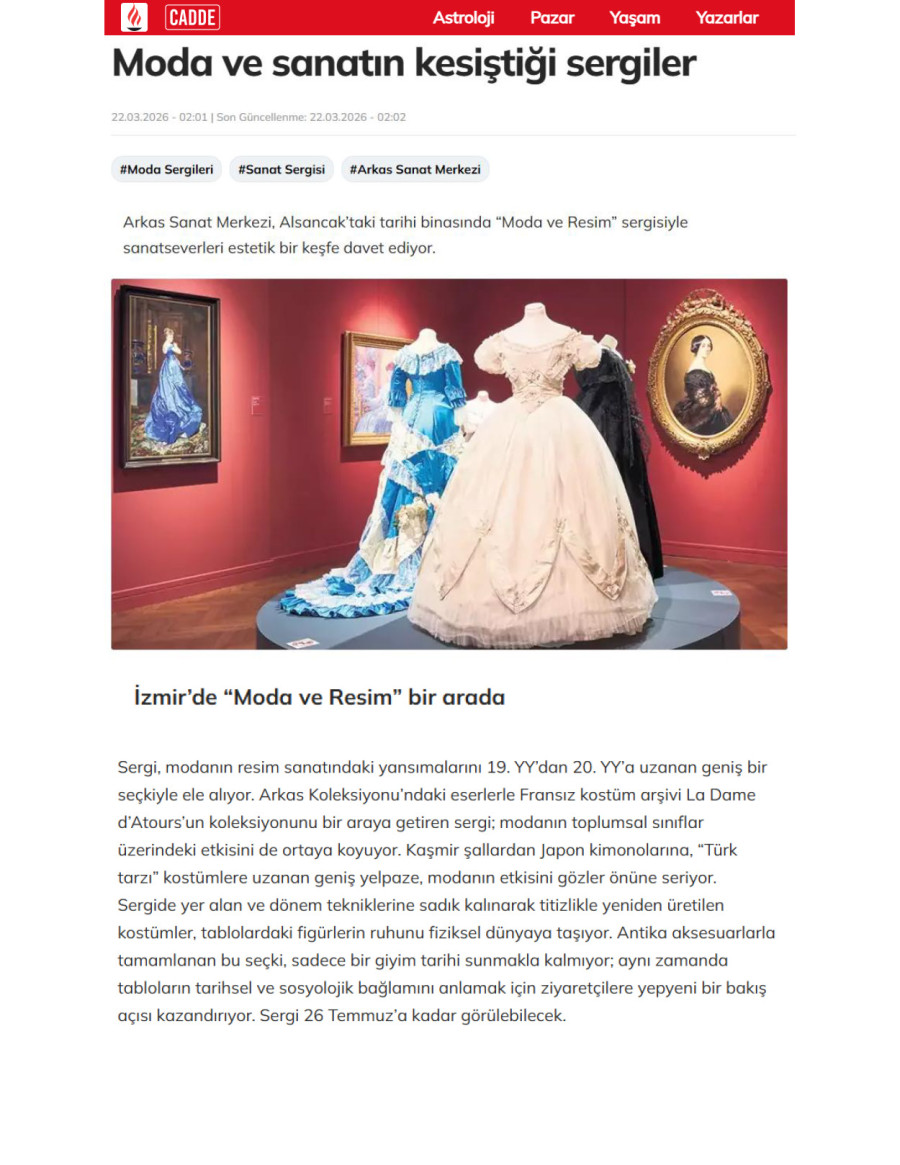 Moda ve Sanatın Kesiştiği Sergiler