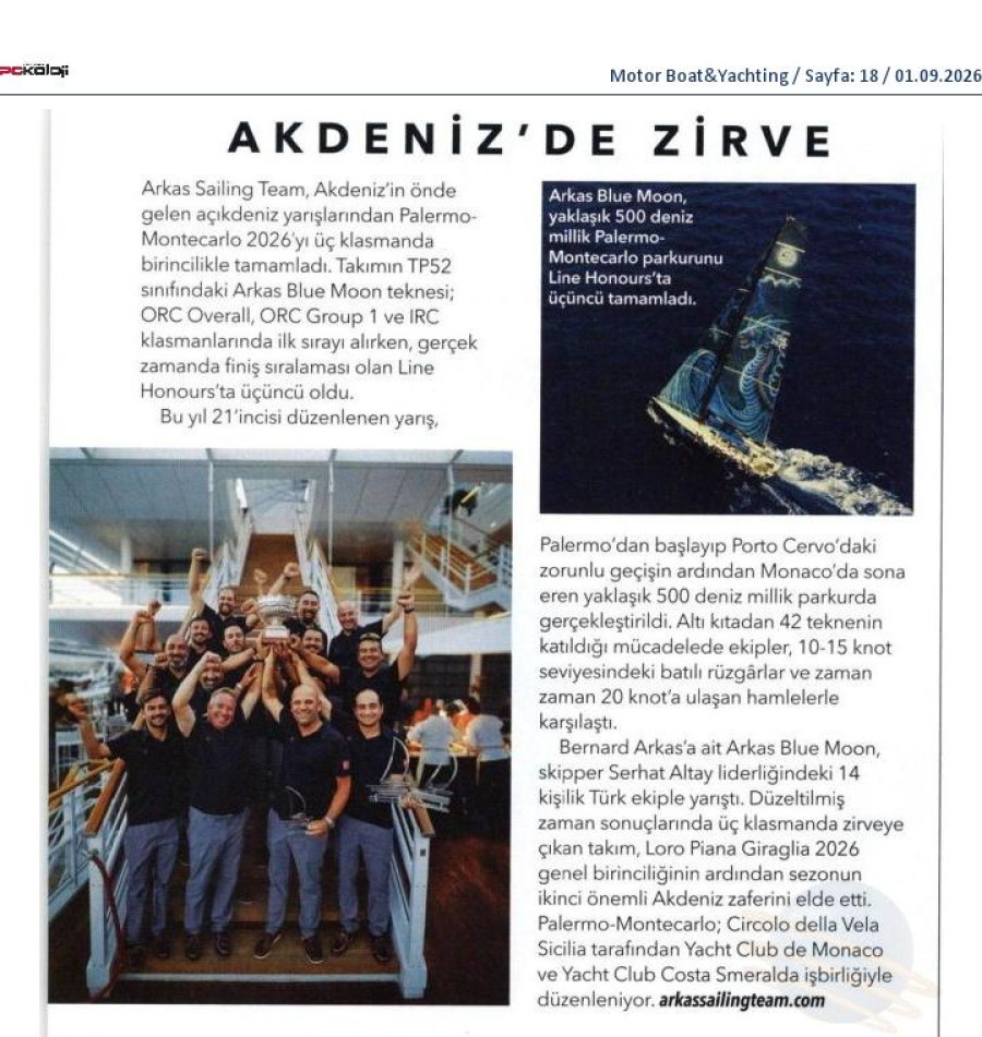Akdeniz'de Zirve