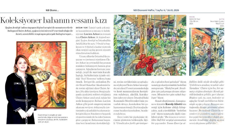 Koleksiyoner Babanın Ressam Kızı