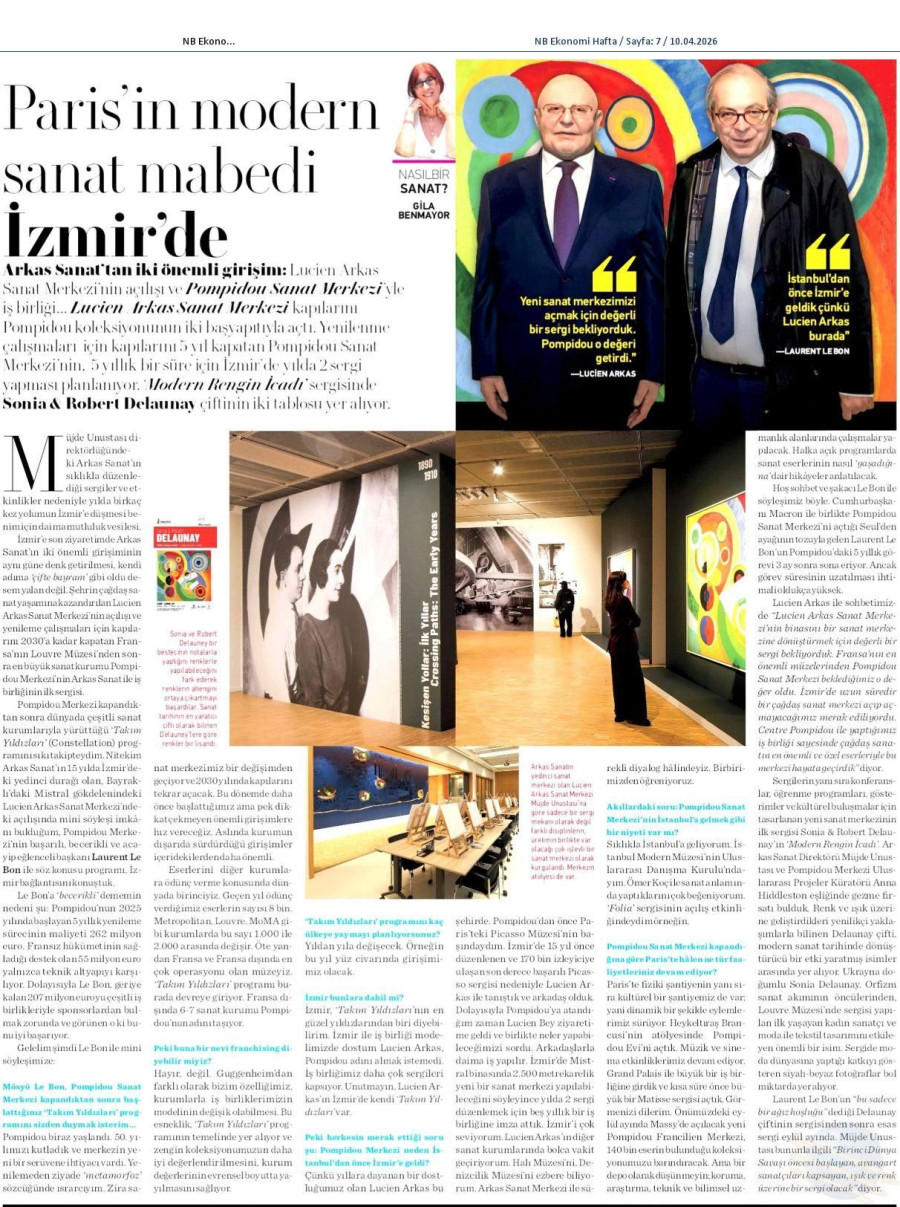 Paris'in Modern Sanat Mabedi İzmir'de