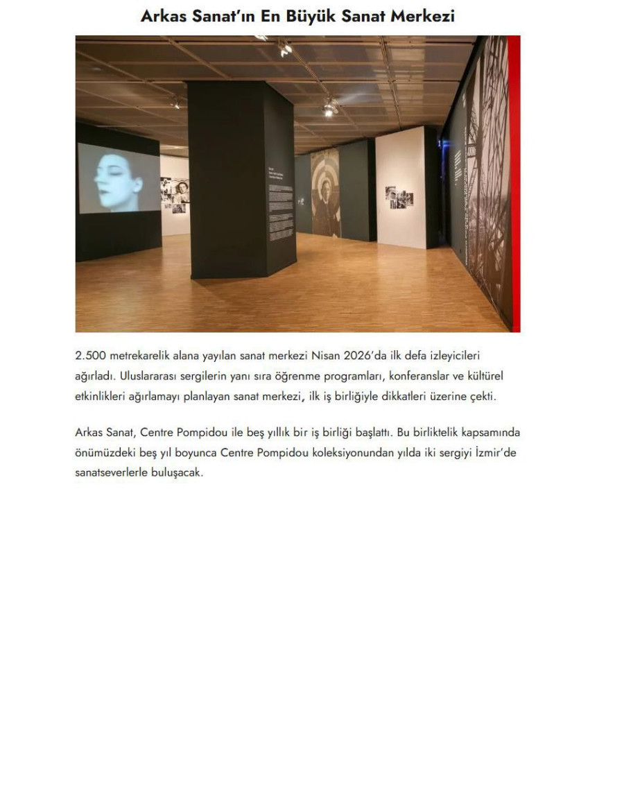 Lucien Arkas Sanat Merkezi ”Modern Rengin İcadı” Sergisiyle Açıldı