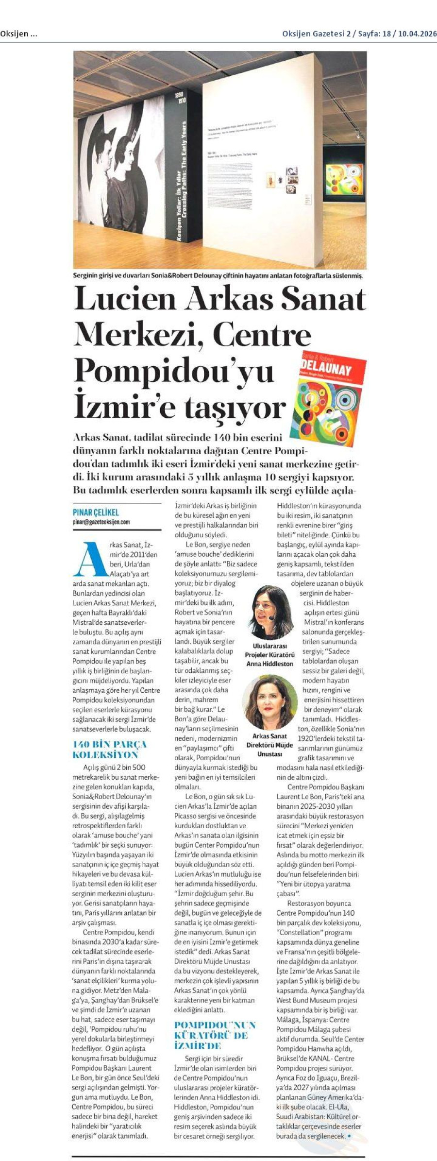 Lucien Arkas Sanat Merkezi, Centre Pompidou'yu İzmir'e Taşıyor