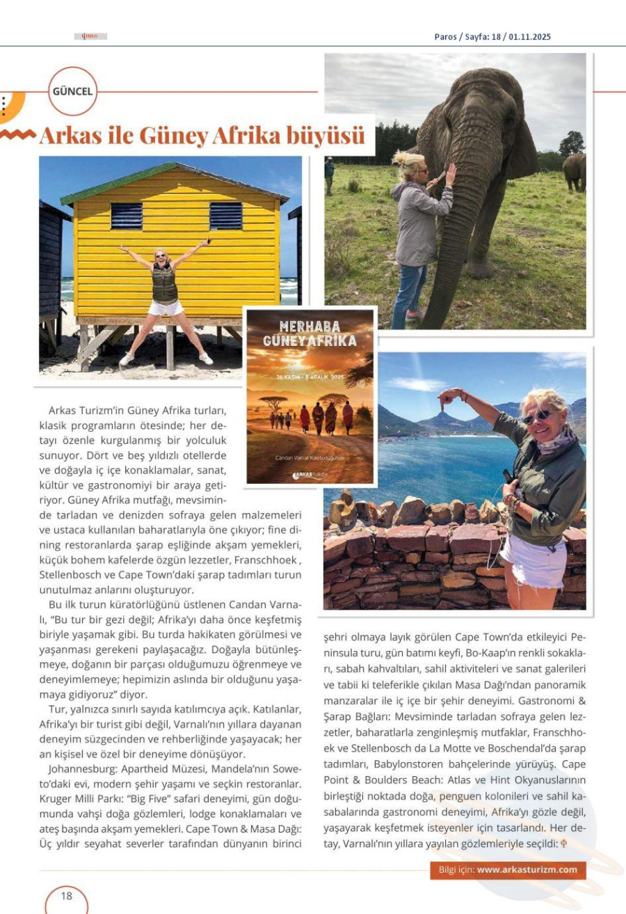 Arkas İle Güney Afrika Büyüsü