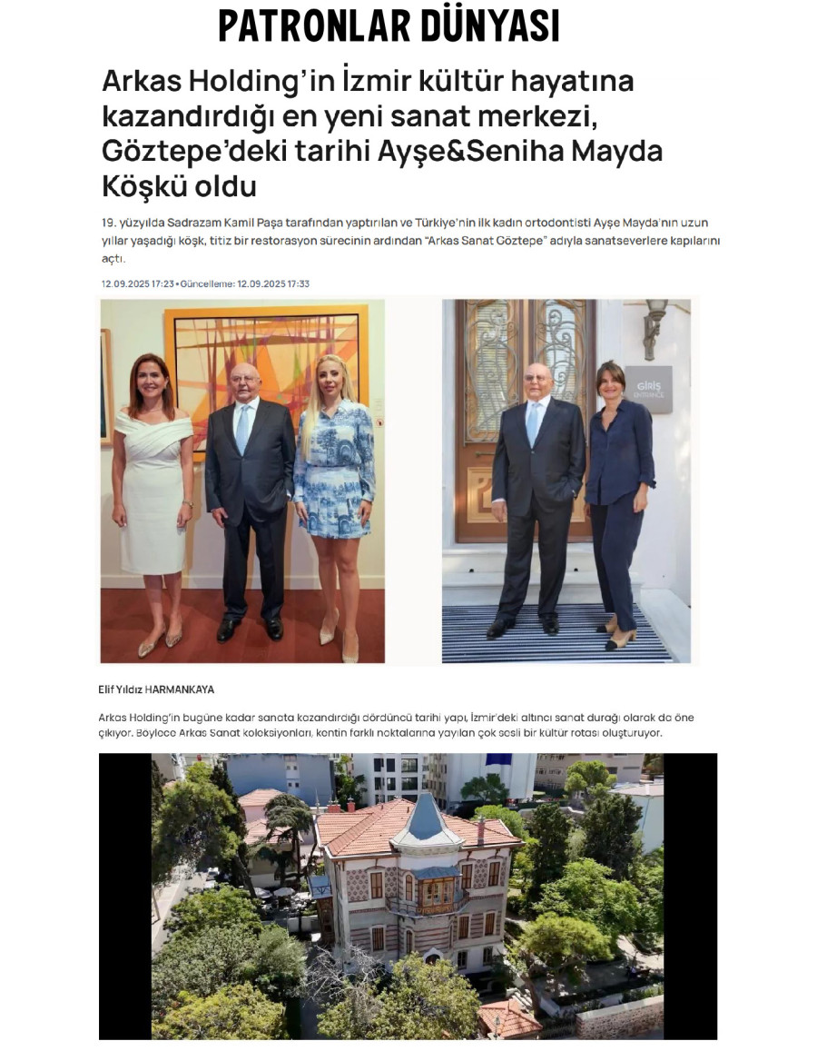 Arkas Holding'in İzmir'e Kazandırdığı Yeni Sanat Merkezi