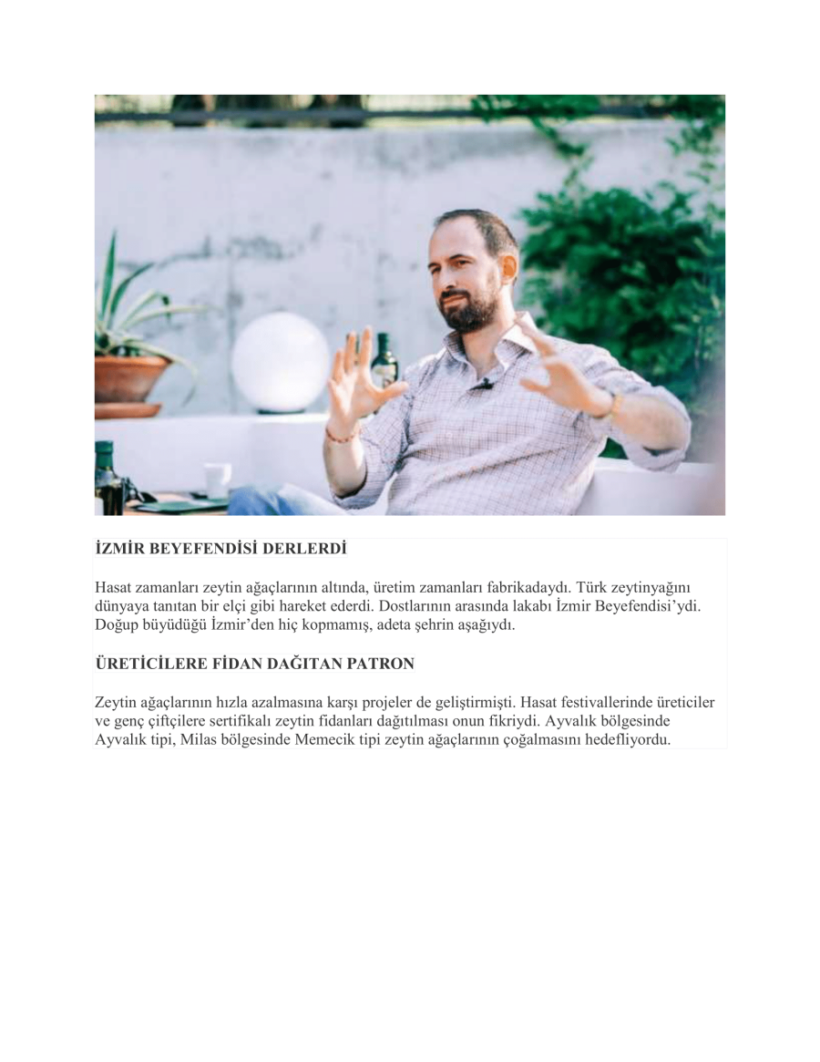 Kristal Yağları'nın CEO'su Christopher Dologh Hayatını Kaybetti