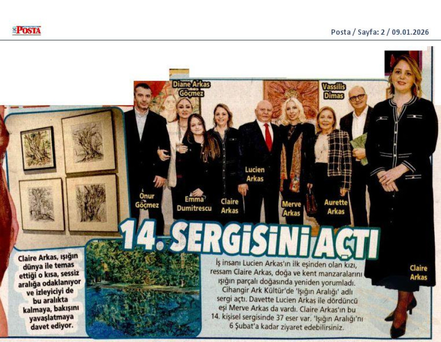 14. Sergisini Açtı