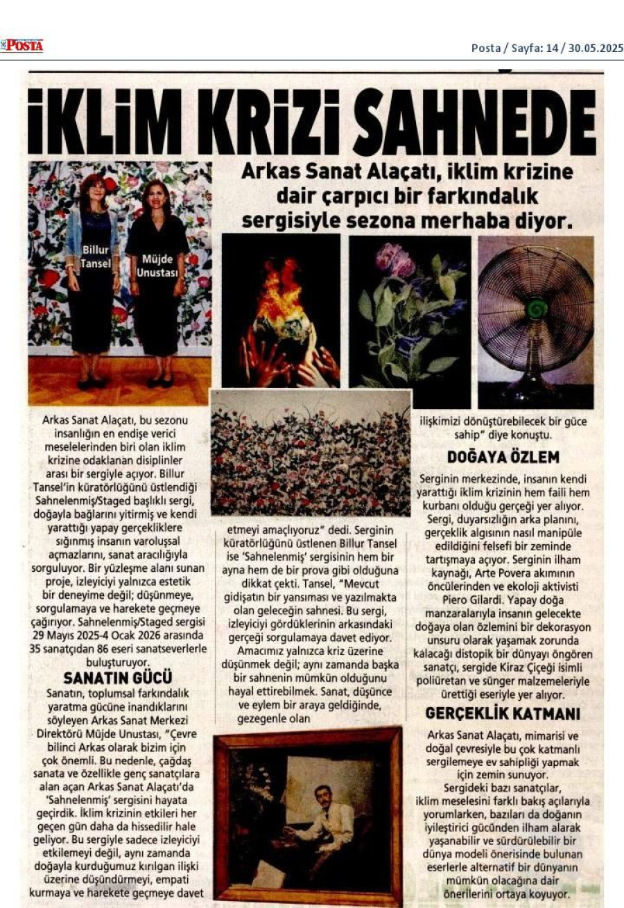 İklim Krizi Sahnede