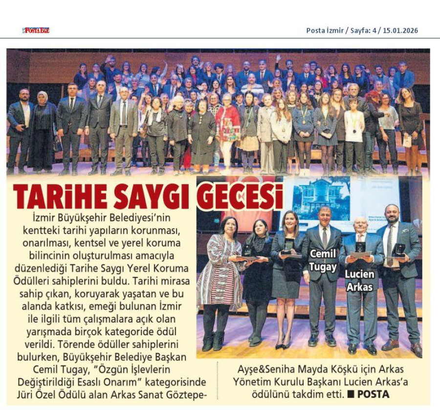 Tarihe Saygı Gecesi