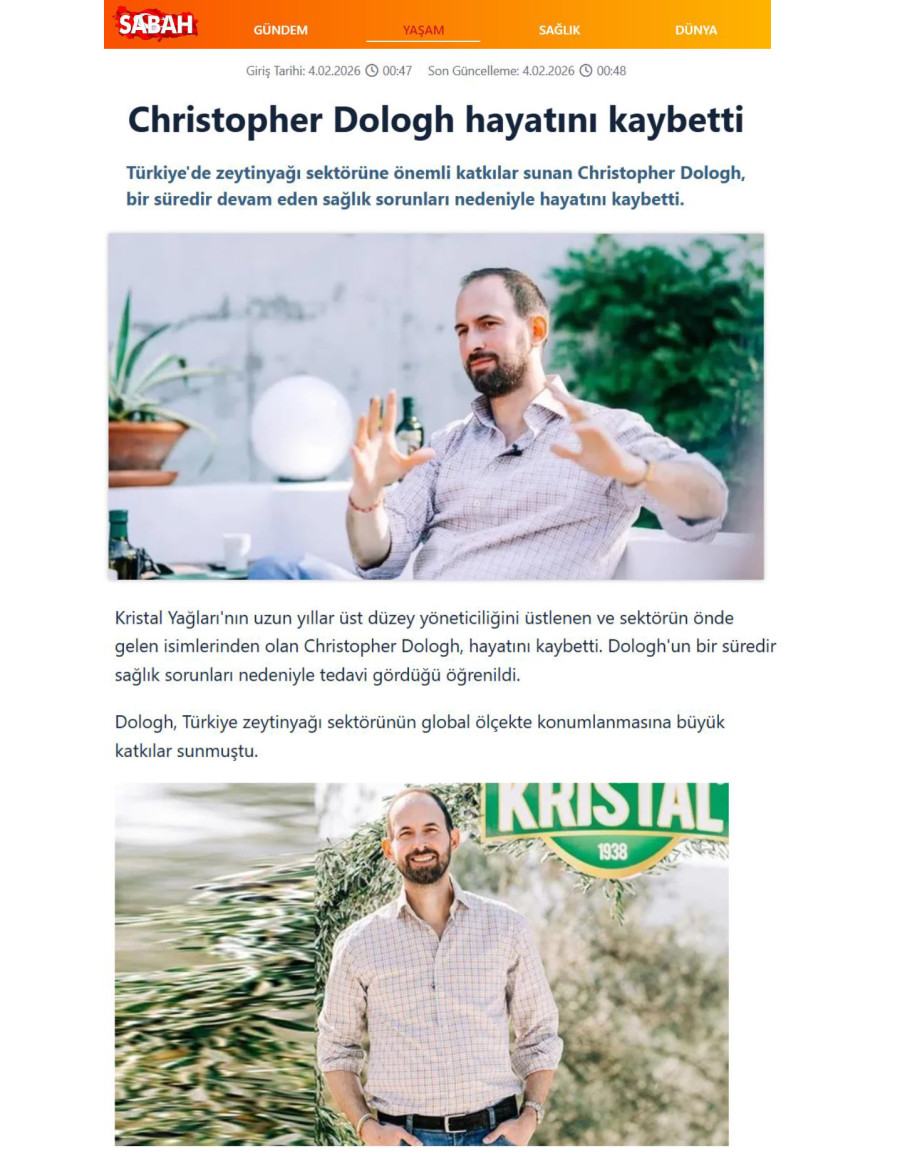 Christopher Dologh Hayatını Kaybetti