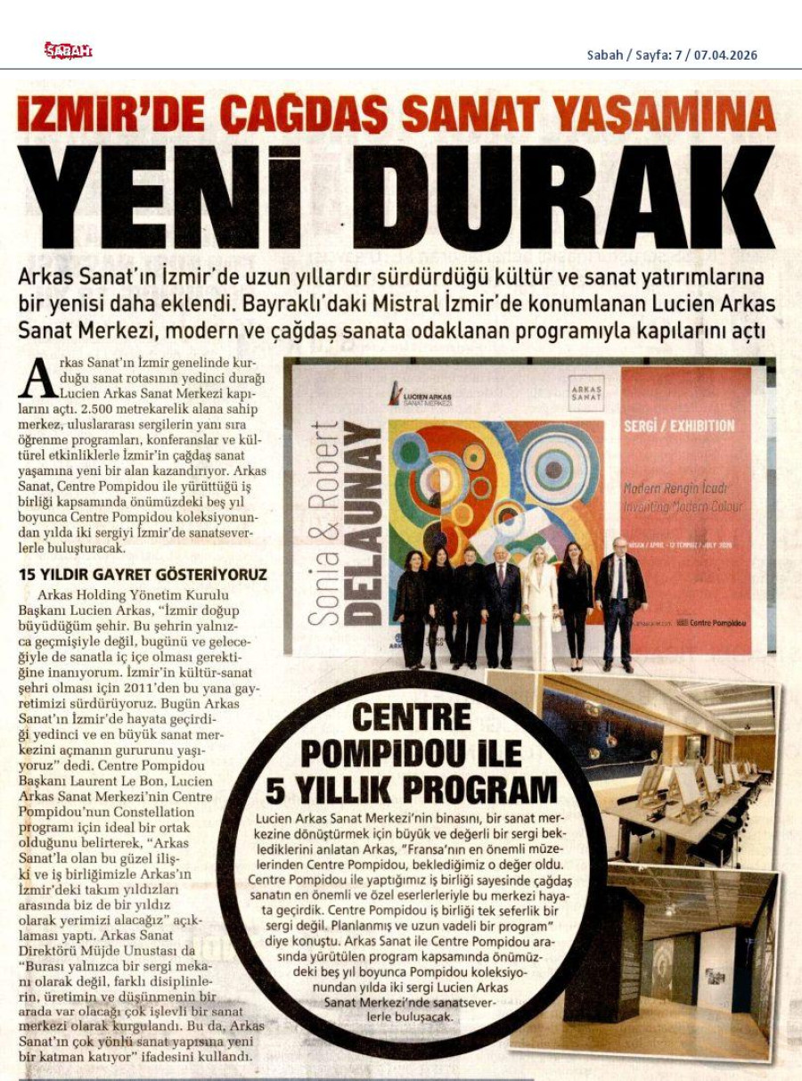 İzmir'de Çağdaş Sanat Yaşamına Yeni Durak