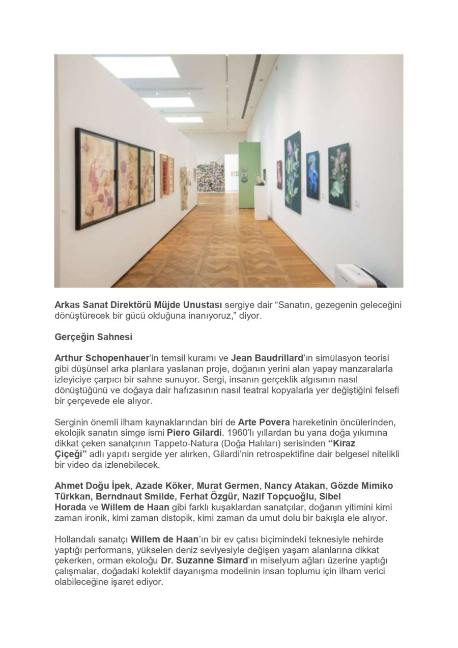 Sahnede İklim Krizi Var