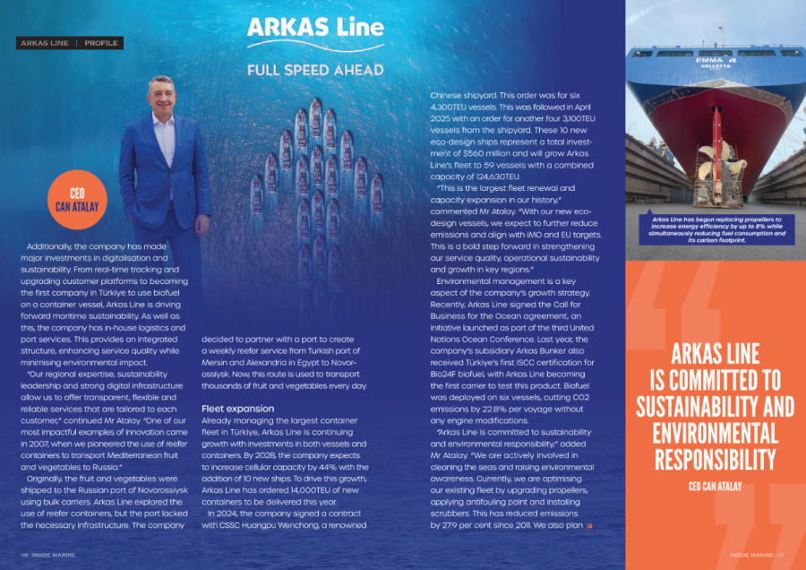 Arkas Line: Future-Ready Shipping