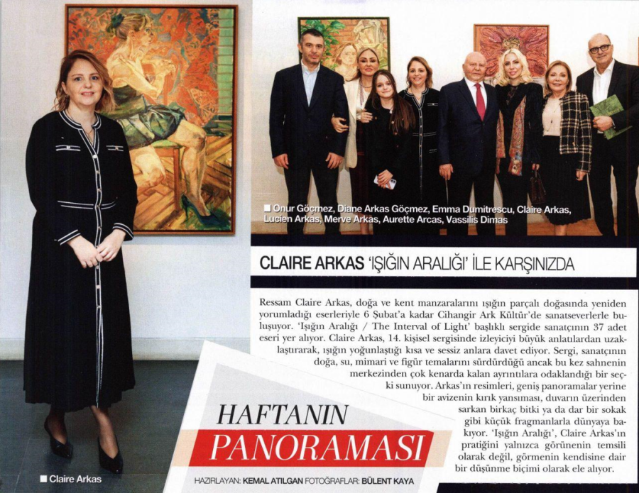 Claire Arkas Işığın Aralığı İle Karşınızda