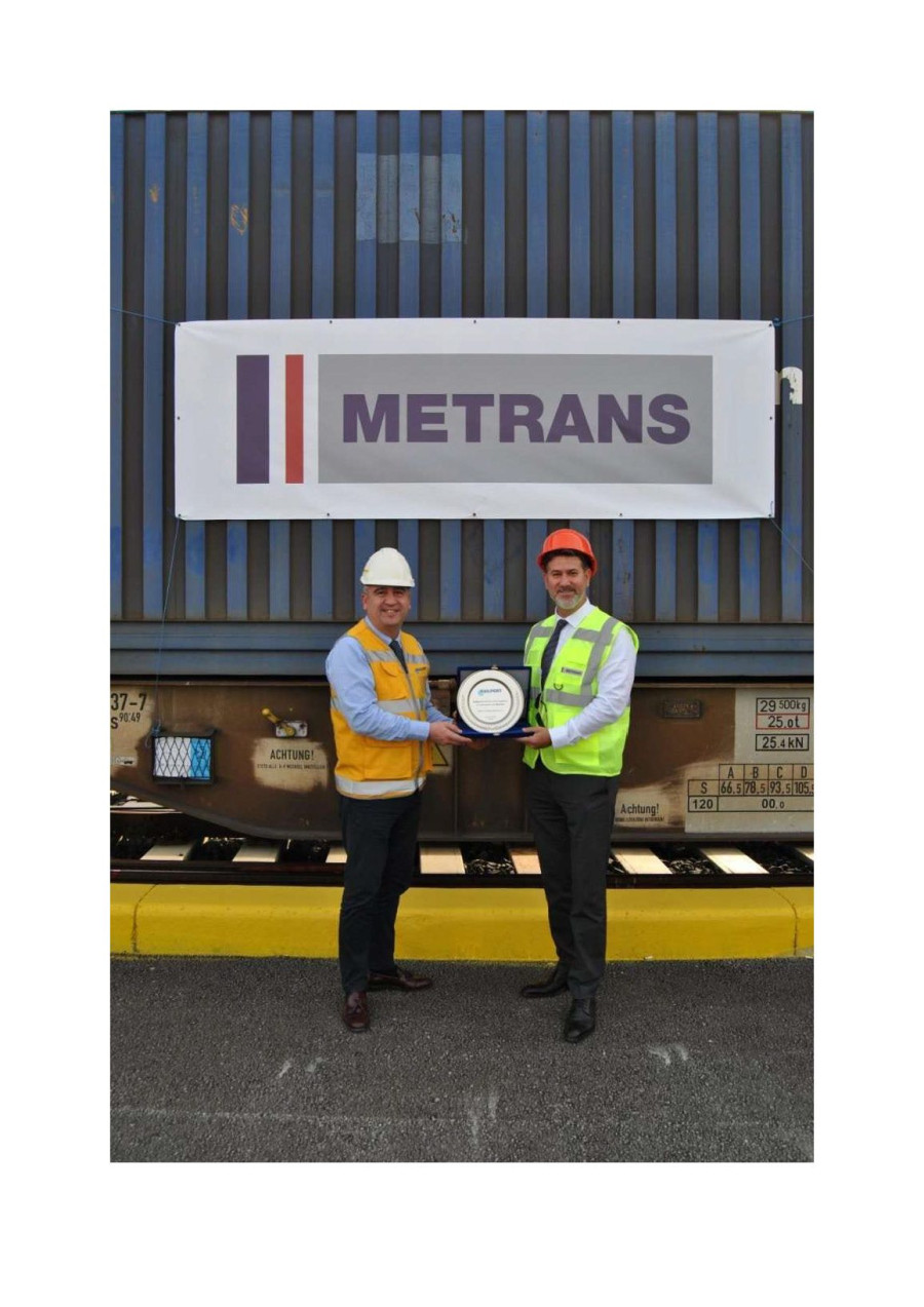 Türkiye’nin İlk Özel Intermodal Terminali Railport’tan İlk Tren Çıkışı Gerçekleşti