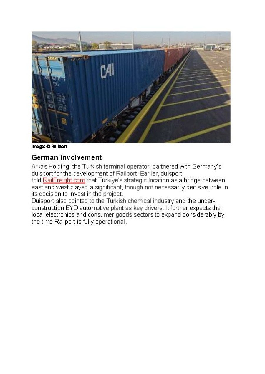 Railport Terminal Starts Operations