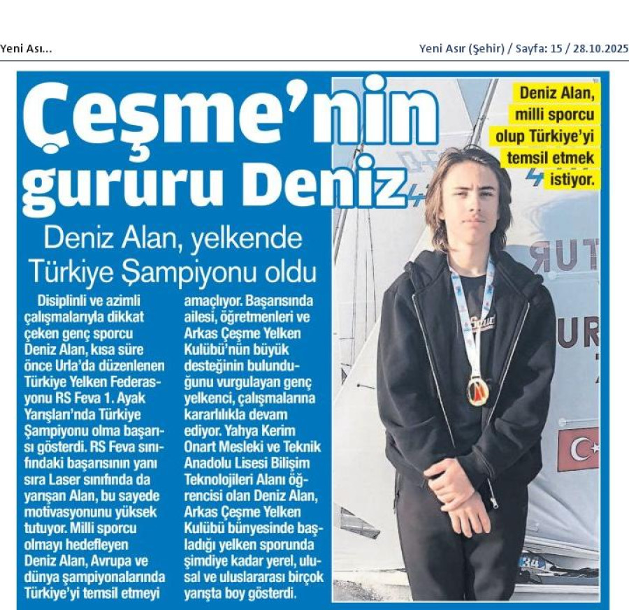 Çeşme'nin Gururu Deniz