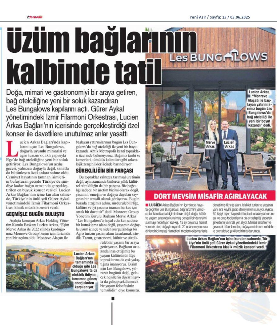Üzüm Bağlarının Kalbinde Tatil