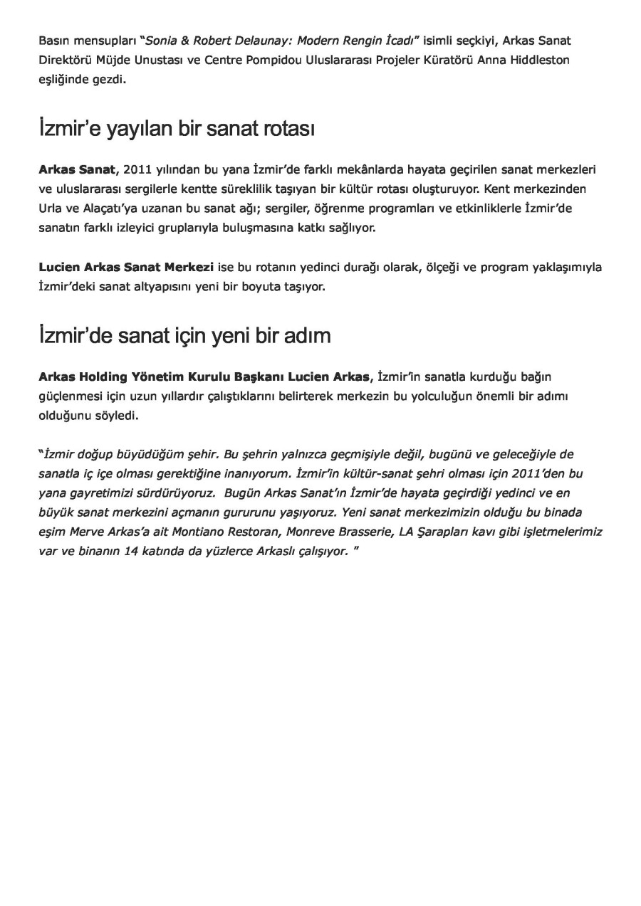 Lucien Arkas Sanat Merkezi Kapılarını Açtı