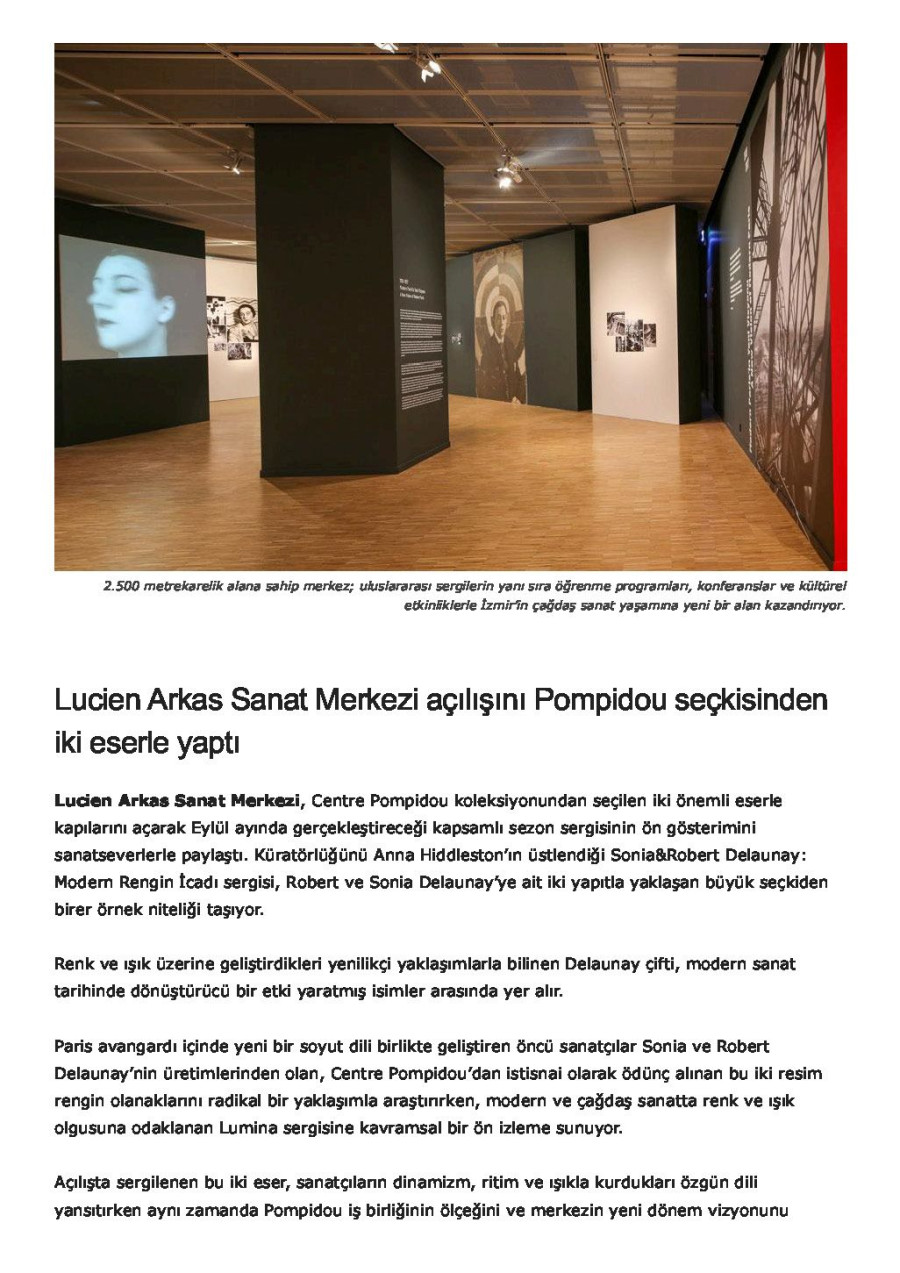 Lucien Arkas Sanat Merkezi Kapılarını Açtı