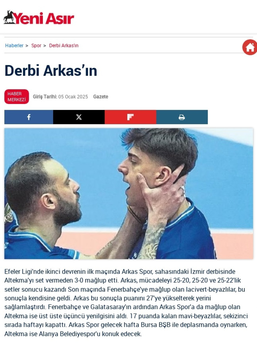 Derbi Arkas'ın