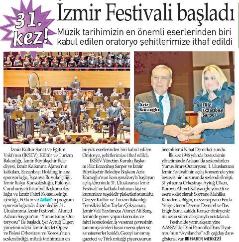 İzmir Festivali başladı
