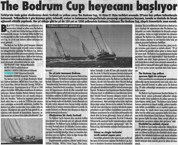 The Bodrum Cup heyecanı başlıyor