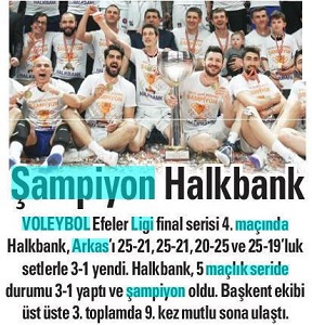 Şampiyon Halkbank
