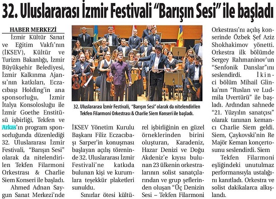 32. Uluslararası İzmir Festivali 