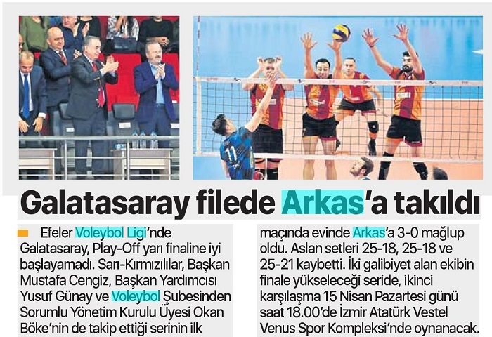 Galatasaray filede Arkas'a takıldı