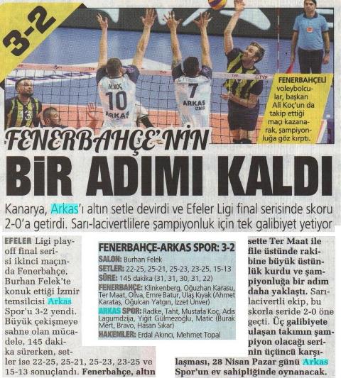 Fenerbahçe'nin bir adımı kaldı