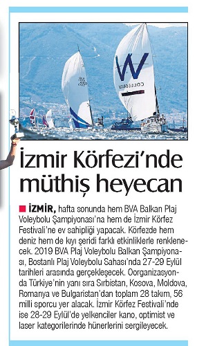 İzmir Körfezi'nde müthiş heyecan