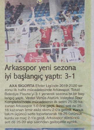 Arkas Spor yeni sezona iyi başlangıç yaptı: 3 - 1
